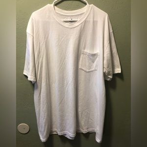Men’s Stafford Large White T-shirt with short sleeves